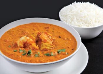 Sunday special Prawn Ghassi in complete homemade style