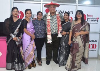 Global CEO of INIFD interacted with Design students in INIFD Guwahati